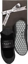 Falke Cosyshoes in geschenkverpakking - zwart -  Maat: 45-46