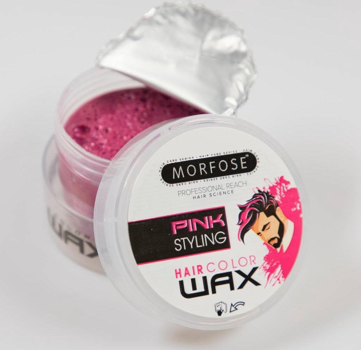 Morfose Haircolorwax/ Haarkleur wax - Pink 100ml