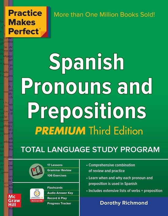 Practice Makes Perfect Spanish Pronouns and Prepositions, Pr ... - cover