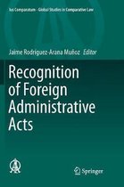 Ius Comparatum - Global Studies in Comparative Law- Recognition of Foreign Administrative Acts