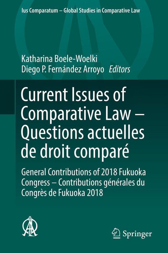 Law and Criminology (R0) - Current Issues of Comparative Law ... - cover