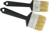 TQ4U set van twee platte kwasten - maat 50 / 70 - acryl - wegwerp