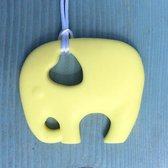 Bijtketting Kauwketting Olifant Geel