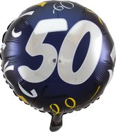 Folat - 50 Jaar Stijlvol Feest Folieballon - 45cm