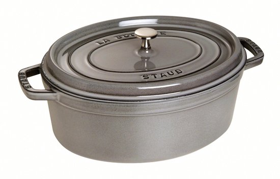 Staub Cocotte Grafietgrijs