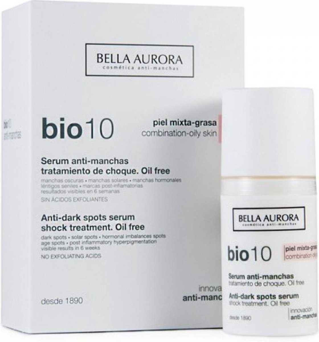 Bella Aurora - Anti Donkere Vlekken Serum Bio-10 Bella Aurora - Vrouwen - 30 ml