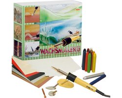 Pebaro Encaustic Set - Tekenen en schrijven met waskleuren - Waskaart - Pen
