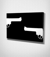 Guns Canvas | 80x120 cm