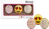 Mimoji 3x Lippenbalsem - Watermeloen - Orange - Strwaberry