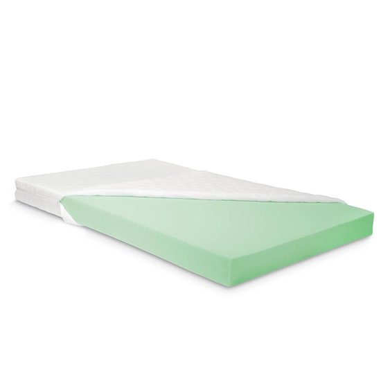 Valencia LED - lit - avec matelas et sommier à lattes 180x200 - blanc