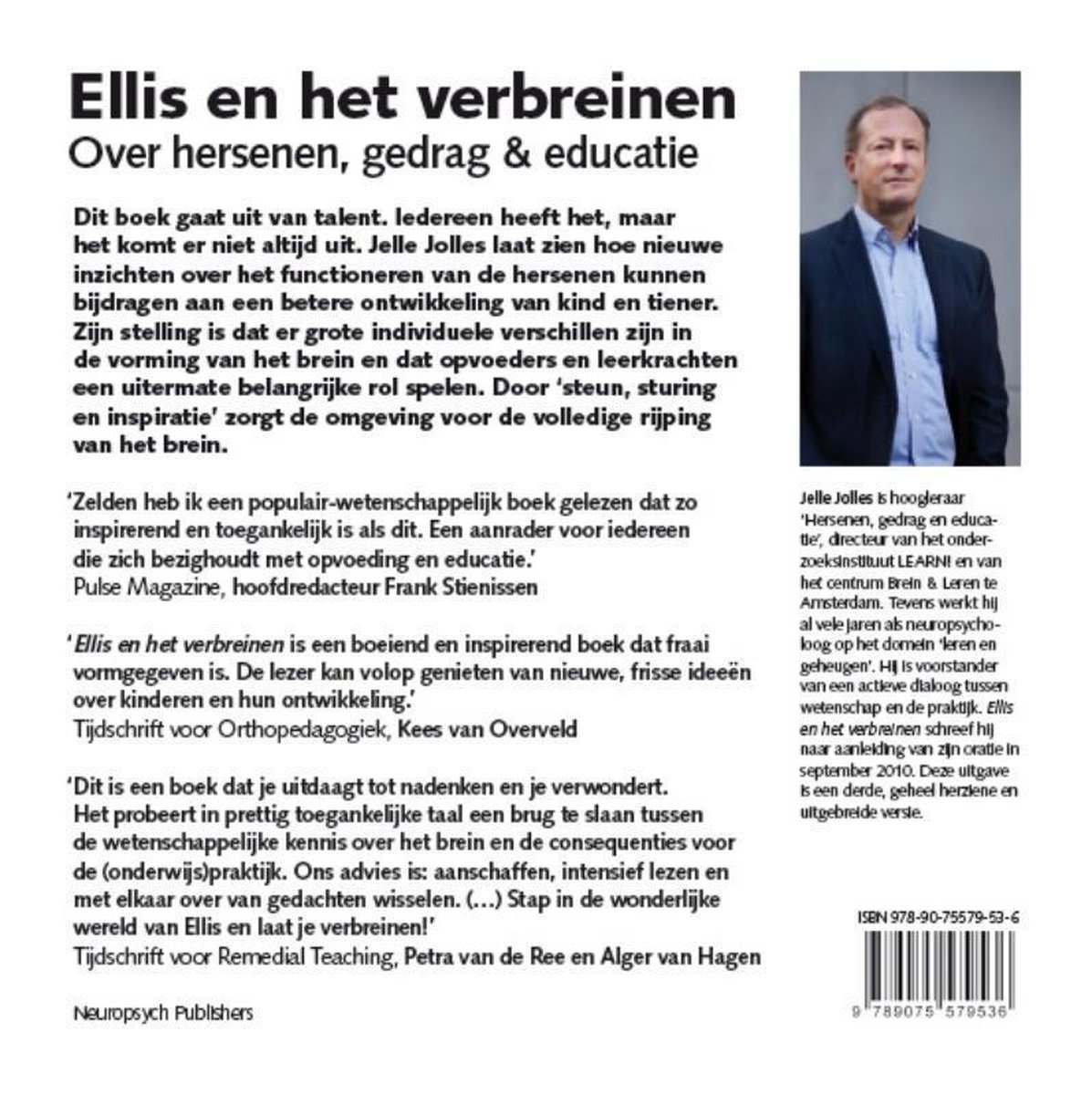 Ellis en het verbreinen - back cover