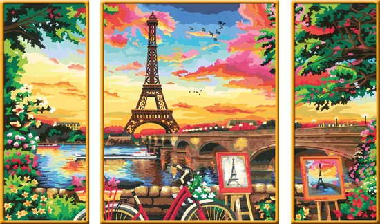 Ravensburger Schilderen op nummer In het hart van Parijs - Hobbypakket |  bol.com