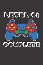 Level 41 Complete