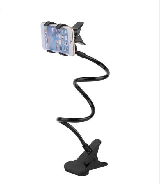 geleider zwaard Tub Flexibele universele telefoonhouder - Met klem - Voor smartphones -  Flexibele arm -... | bol.com