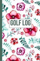 Golf Scorecard Log Book