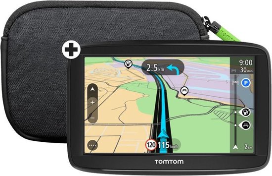 TomTom Start 52 EU45 navigator Handheld/Fixed 12,7 cm (5") Touchscreen 235  g Zwart | bol.com
