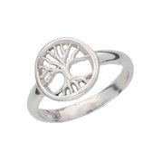 Tree of Life doorboorde ring maat 61 (SR949.61)