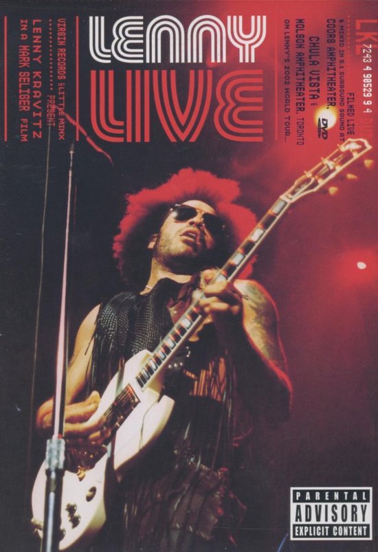 Cover van de film 'Lenny Kravitz - Live 2002 World Tour'