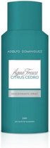 MULTIBUNDEL 3 stuks Adolfo Dominguez Agua Fresca Citrus Cedro Deodorant Spray 150ml