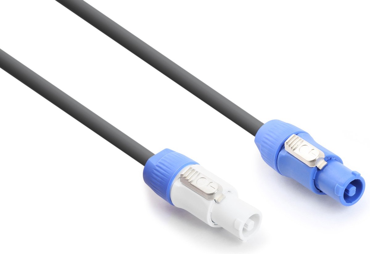 Powercon verlengcable M-F 10.0m
