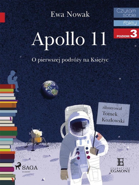 I am reading - Czytam sobie - Apollo 11 - O pierwszym lądow ... - cover