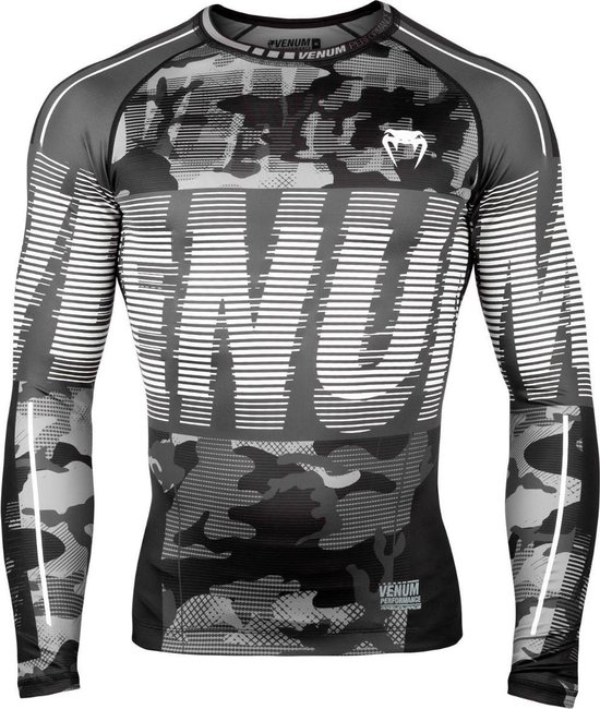 Rashguard Venum Tactical - Manches longues - Camouflage - Grijs- S