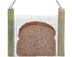 Vogel boterhamhouder/boterhamkorf  17,5 cm - Vogels voeren