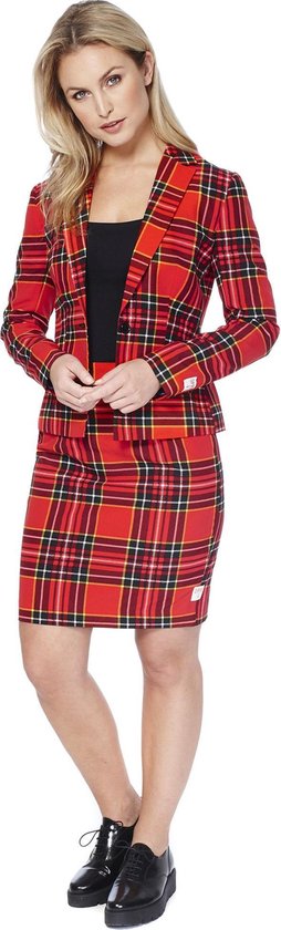 OppoSuits Lumberjackie - Costume Femme - Rouge - Noël - Taille 36 | bol.com