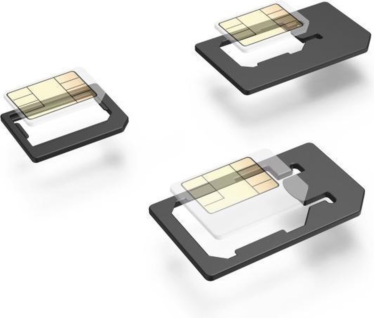 Hama SIM-kaart-adapter, 5-delige set