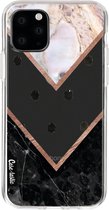 Casetastic Apple iPhone 11 Pro Hoesje - Softcover Hoesje met Design - Mix of Marbles Print