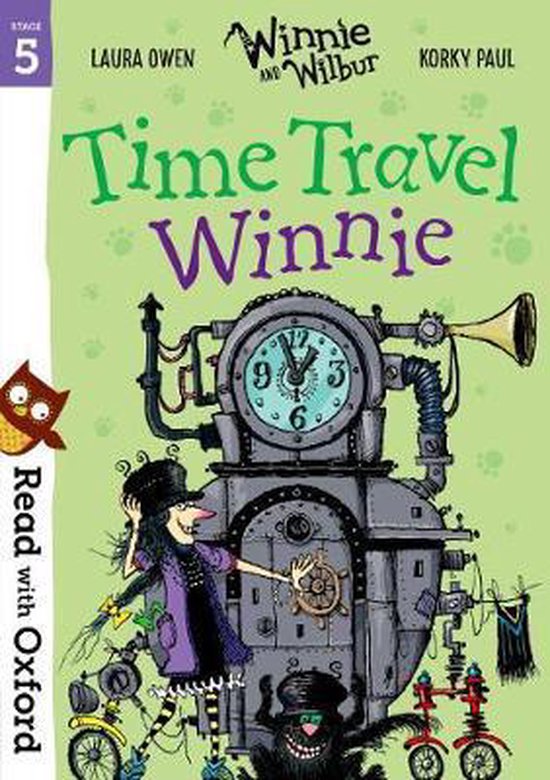 Read with Oxford: Stage 5: Winnie and Wilbur: Time Travel Wi ... - cover