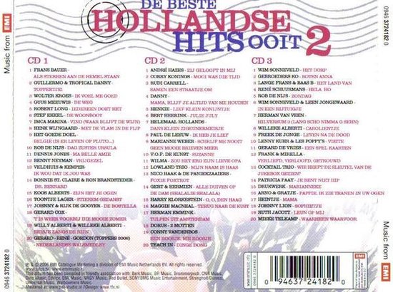 Various Artist - De Beste Hollandse Hits,Deel 2 - Rob De Nijs, Robert Long