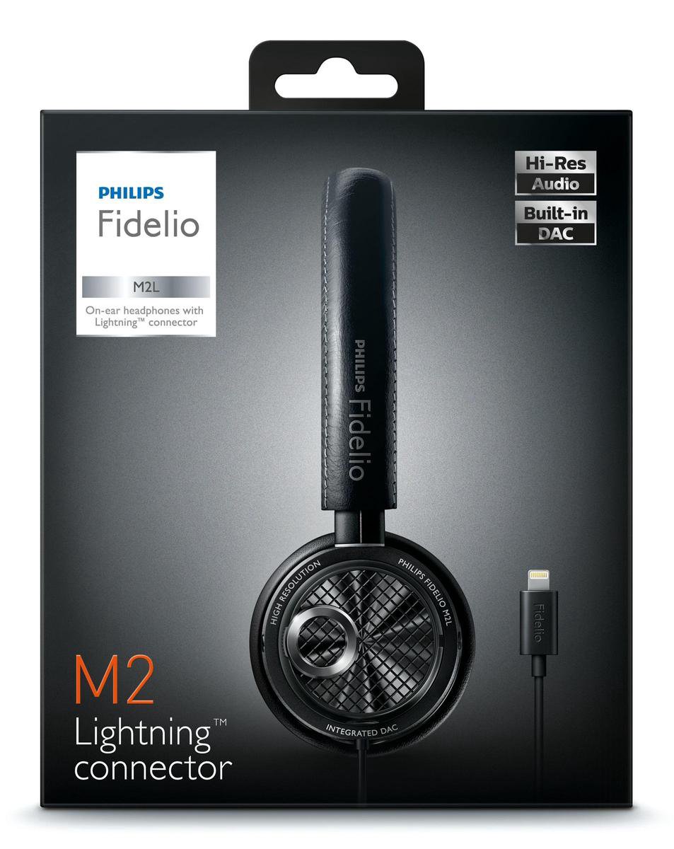 Philips koptelefoon Fidelio M2L zwart - lightning aansluiting | bol.com