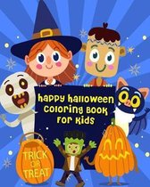 Happy Halloween Coloring Book for Kids