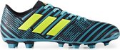 adidas Nemeziz 17.4 FXG  Voetbalschoenen - Maat 43 1/3 - Mannen - blauw/geel