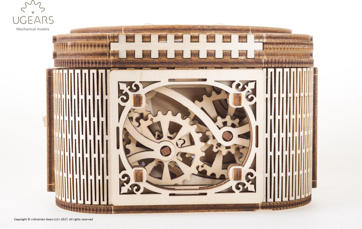 UGEARS Houten 3D Model - Juwelendoosje — afbeelding 17