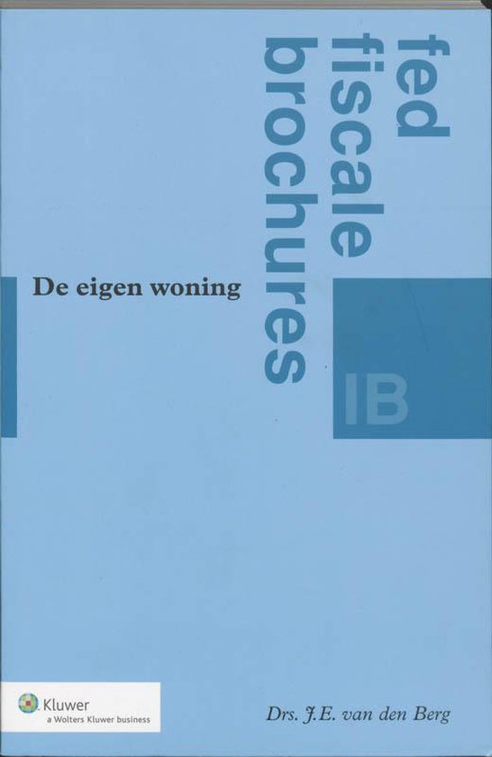 De eigen woning - cover