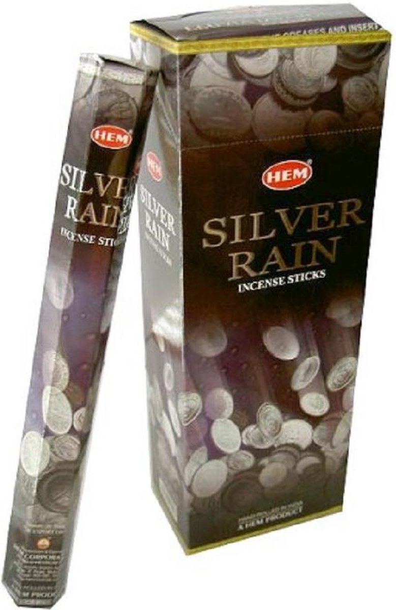 HEM Wierook Silver Rain (6 pakjes) Transparant