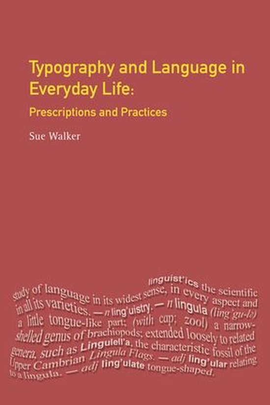 Typography & Language in Everyday Life - cover