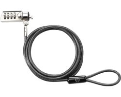 HP Combination Lock - Beveiligingskabelslot - 1.83 m - voor Mobile Thin Client mt22; ProBook 430 G7, 44X G7, 45X G7; ZBook Firefly 14 G7, 15 G7