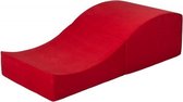 Sex meubel - rond - 120x50 cm - rood,zwart