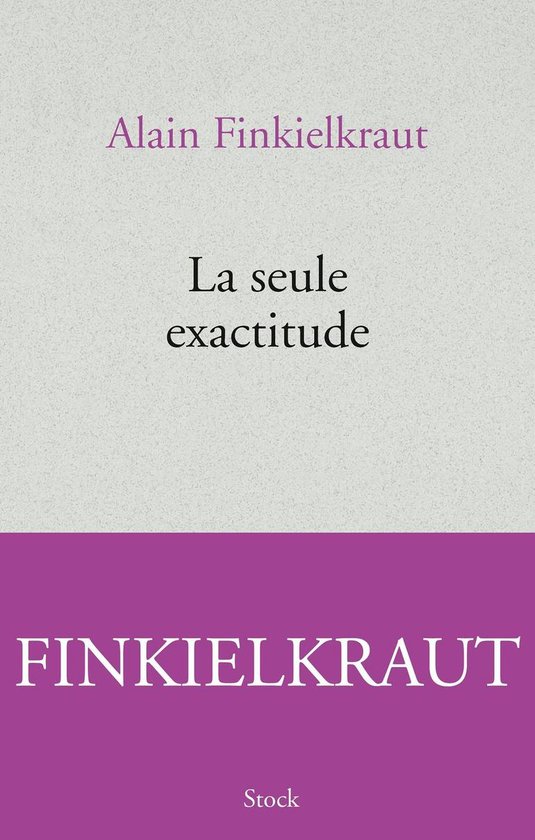 La seule exactitude - cover