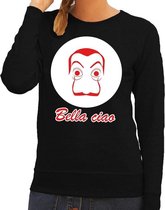 Zwarte Salvador Dali sweater voor dames L