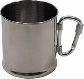 Fox Outdoor - Mug / Tasse en acier inoxydable 220 ml avec carabine