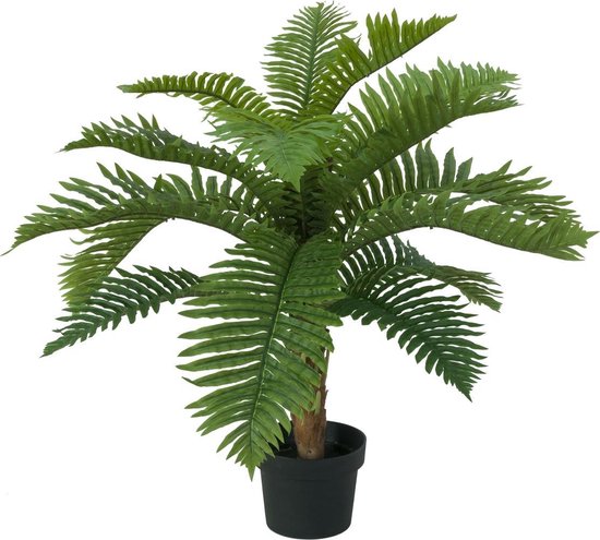 EUROPALMS Kunstplant voor buiten -  Cycas Palm kunstboom - 70cm