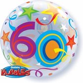 Folie ballon 60 jaar 56 cm