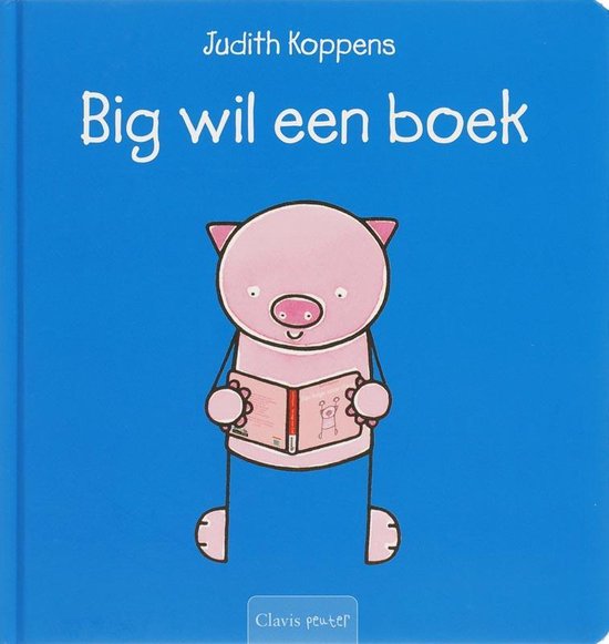 Cover van het boek 'Big wil een boek' van Judith Koppens