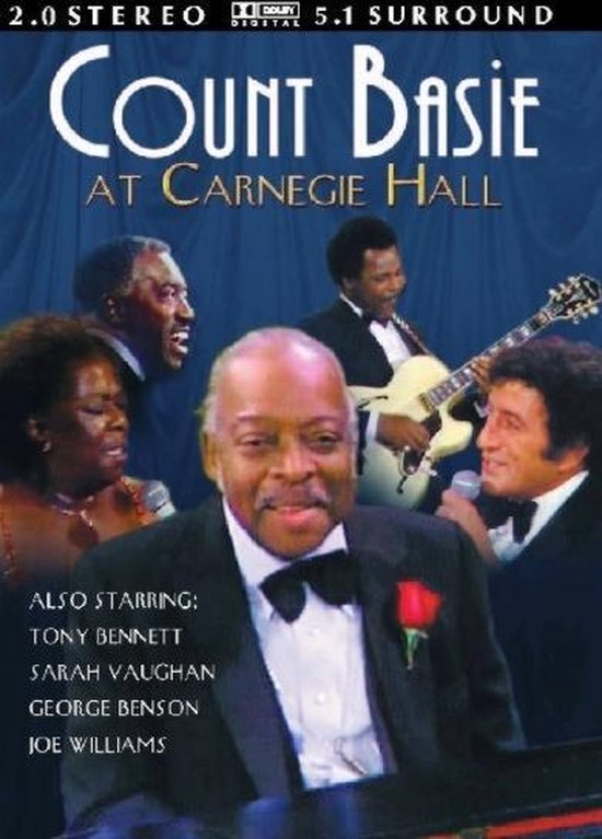 Cover van de film 'Count Basie - Carnegie Hall'