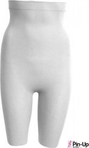 Anti Cellulite Hoge afslankbroek (basic) - Pin Up de Paris - XL - Wit