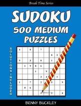 Sudoku 500 Medium Puzzles. Solutions Included